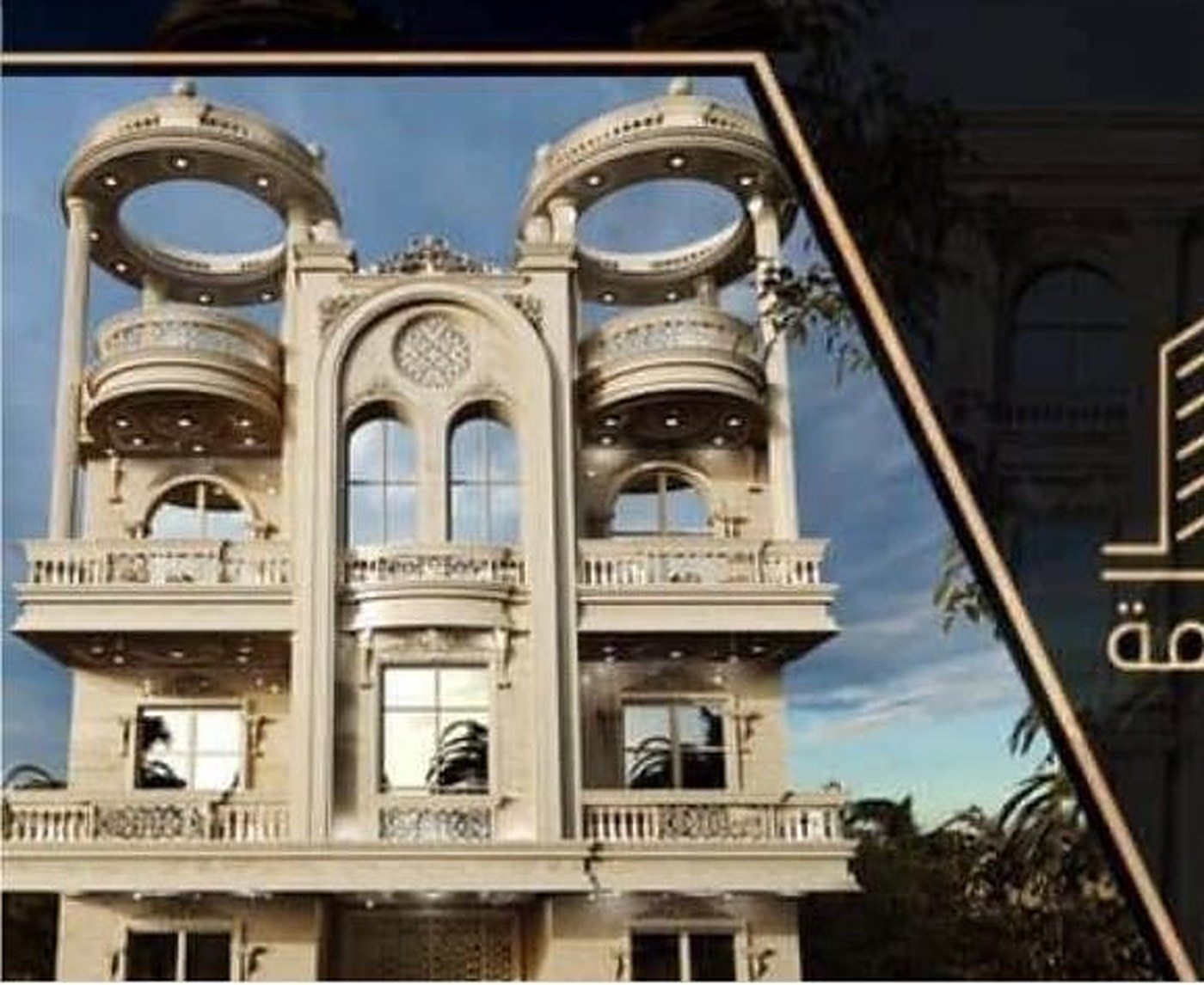Villa facade finished by Capital Architecture